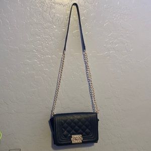 black purse